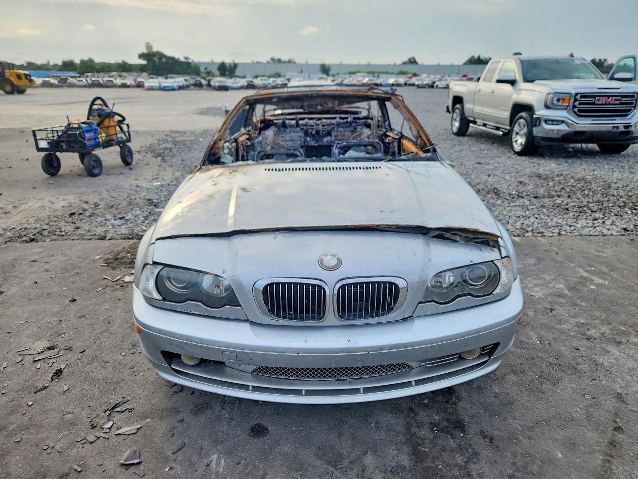 2002 Bmw 330 Ci Серебряный vin: WBABS53432JU95335