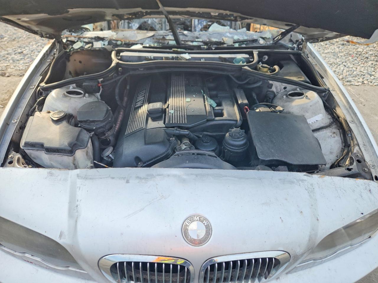 2002 Bmw 330 Ci Серебряный vin: WBABS53432JU95335