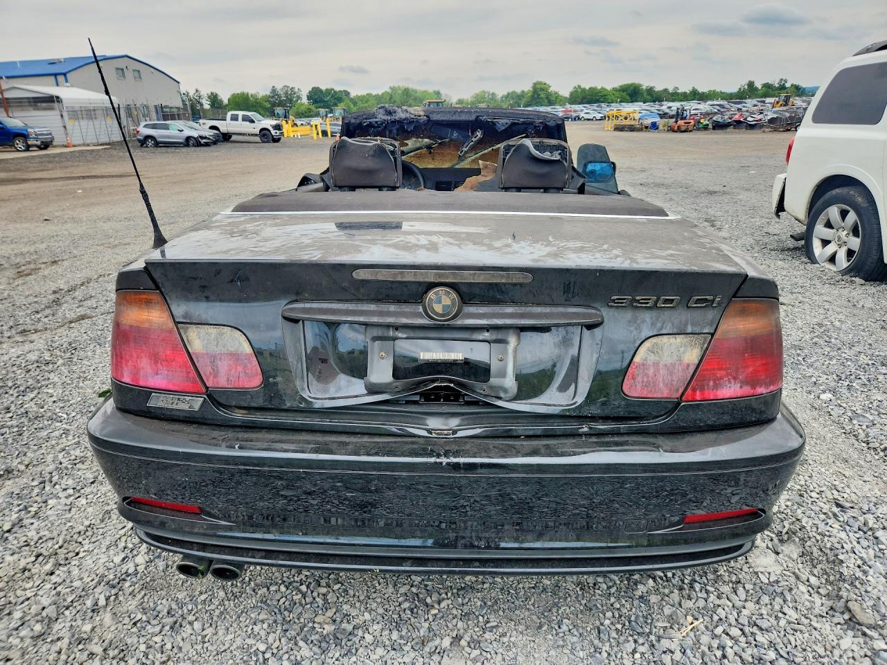 2001 Bmw 330 Ci Black vin: WBABS53451EV85836