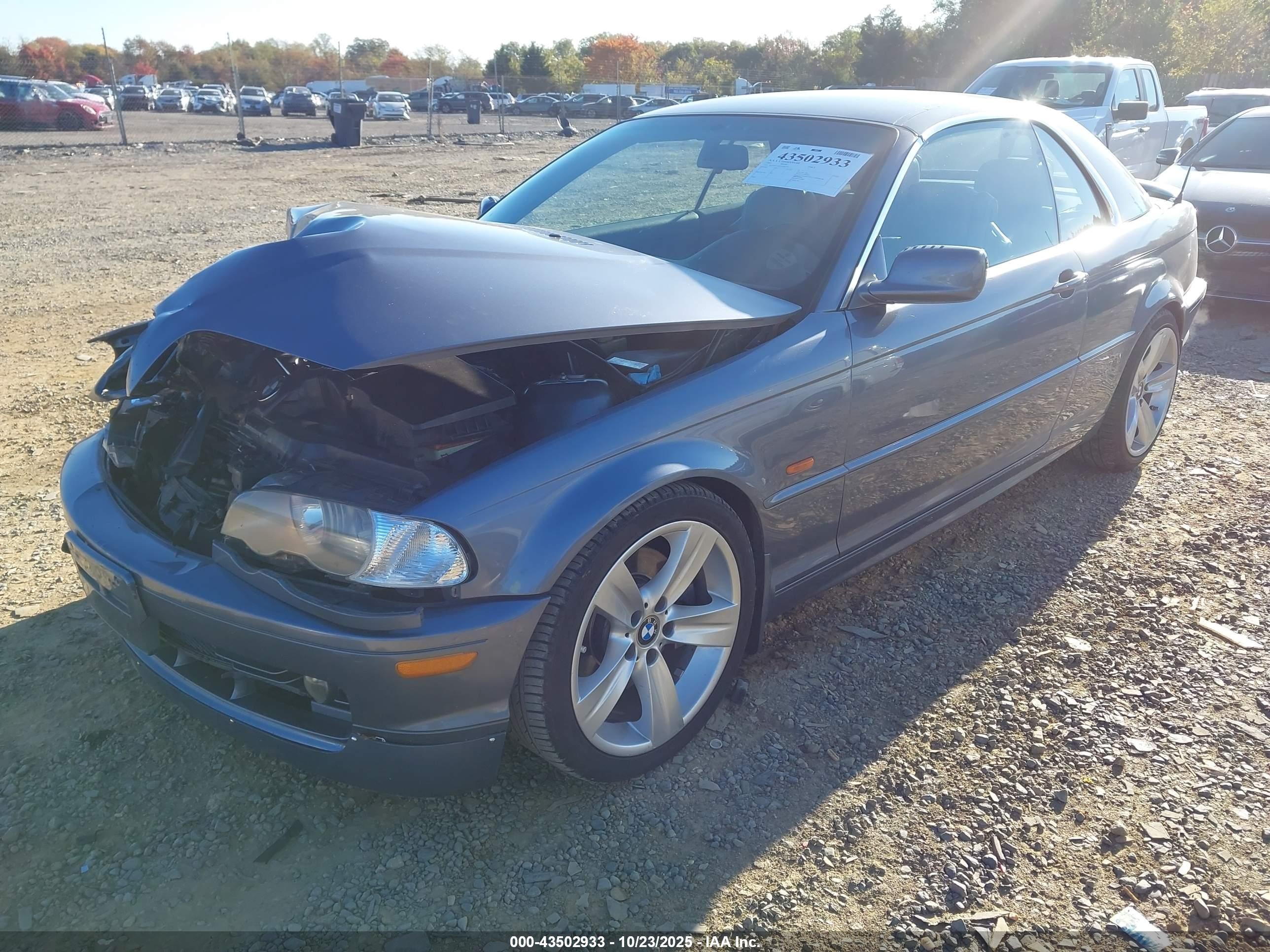 2001 Bmw 330ci   Blue vin: WBABS53461EV86297