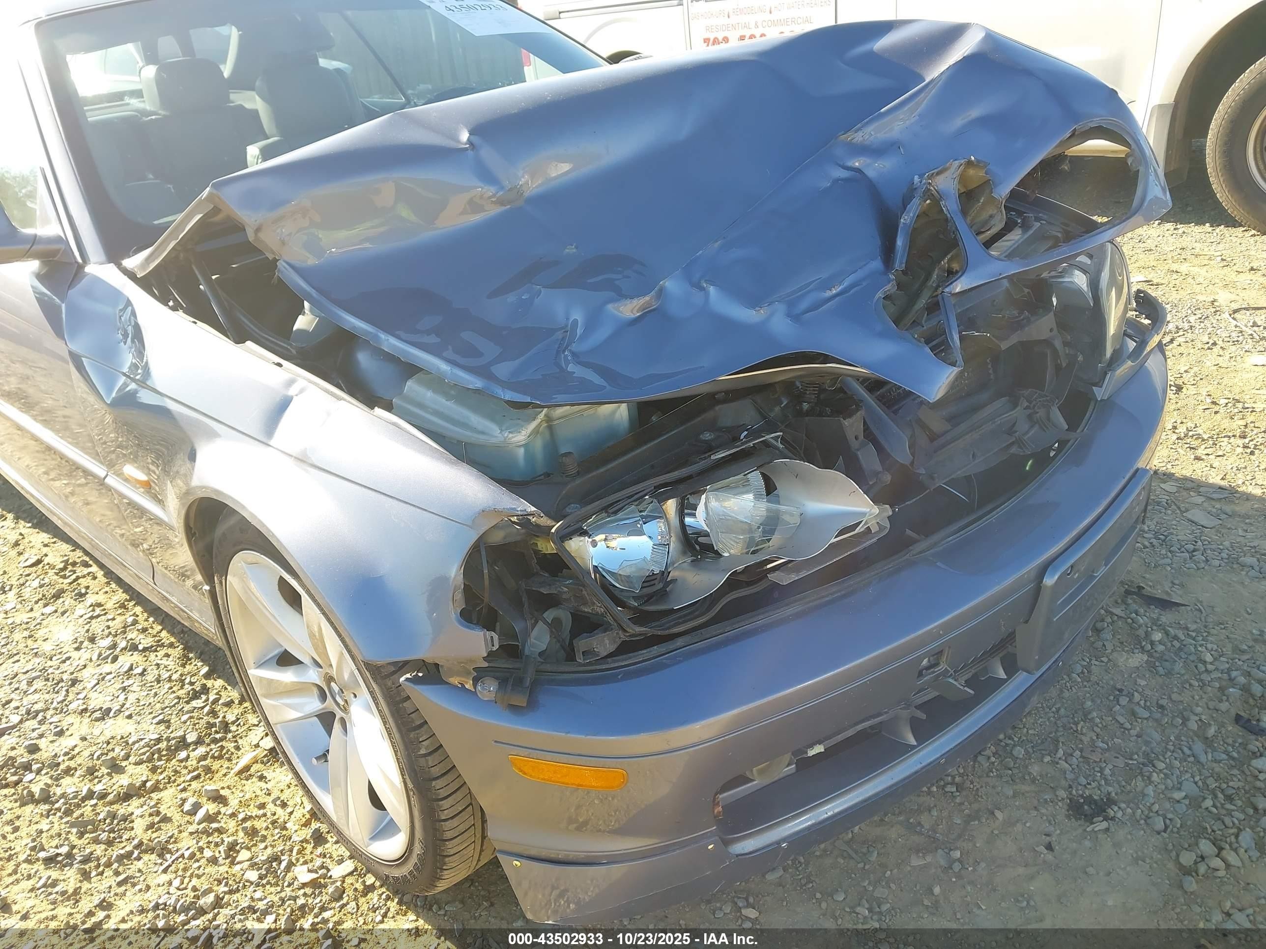 2001 Bmw 330ci   Blue vin: WBABS53461EV86297