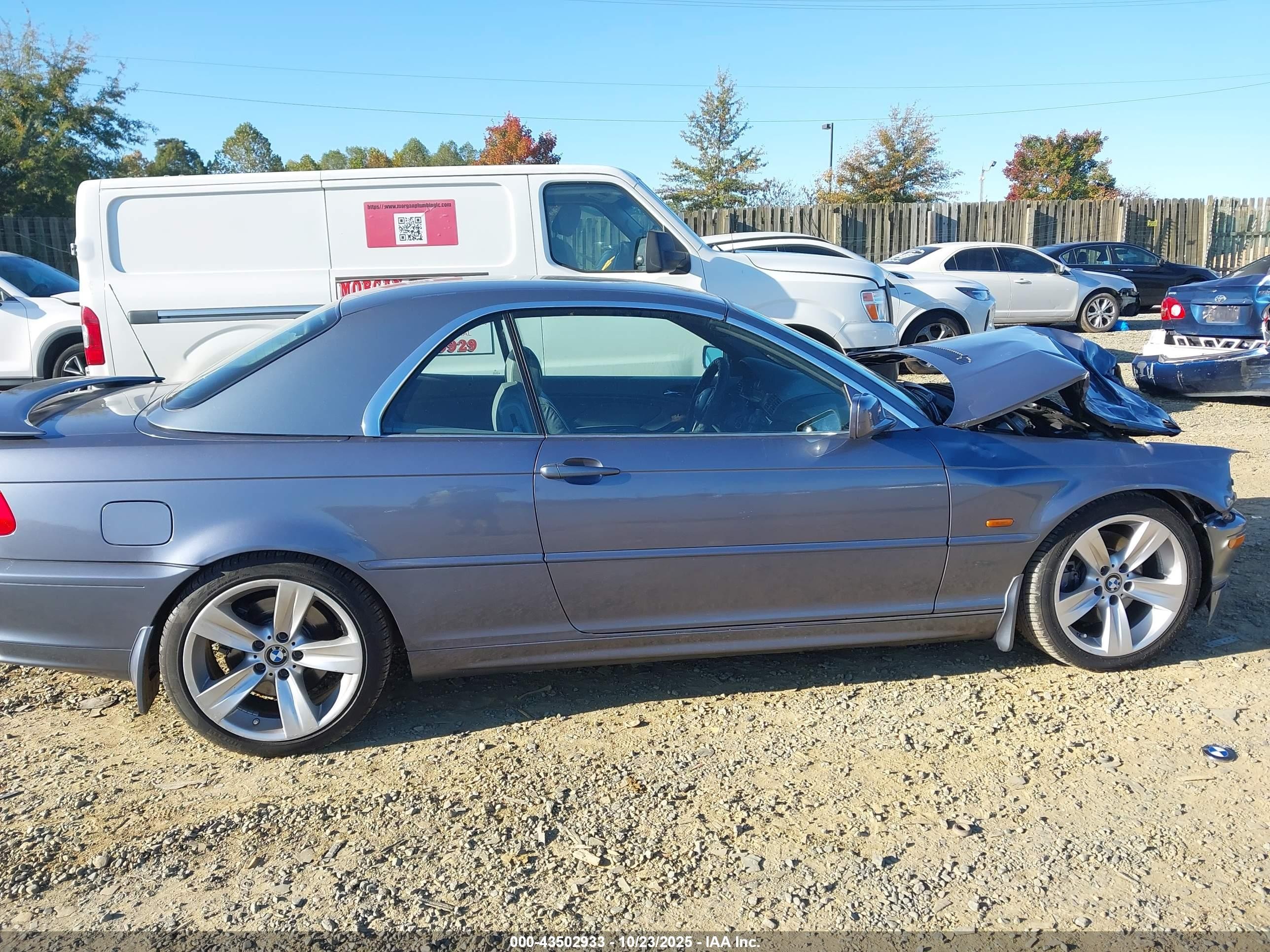 2001 Bmw 330ci   Blue vin: WBABS53461EV86297