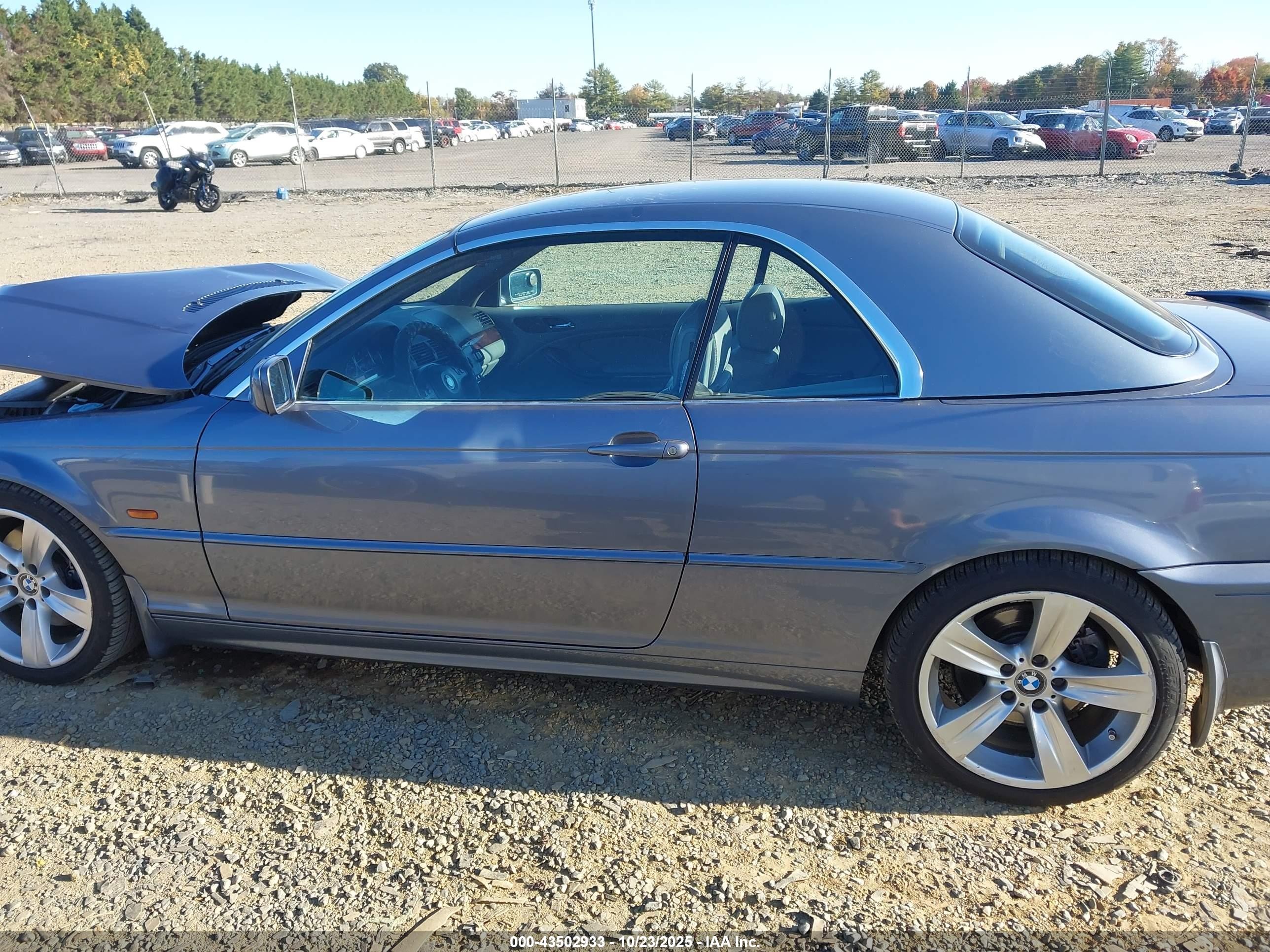 2001 Bmw 330ci   Blue vin: WBABS53461EV86297