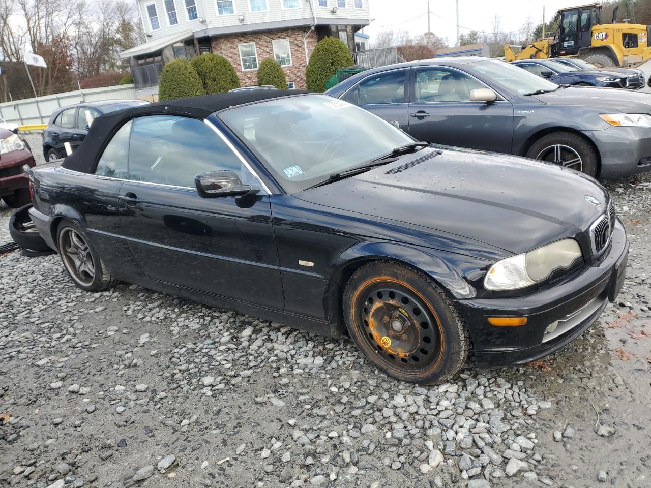 2003 Bmw 330 Ci Black vin: WBABS53463JU99199