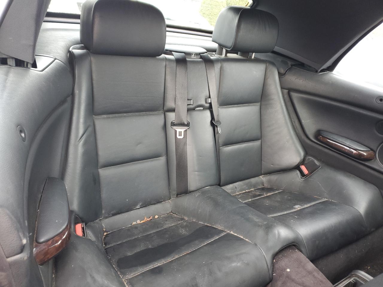 2003 Bmw 330 Ci Black vin: WBABS53463JU99199