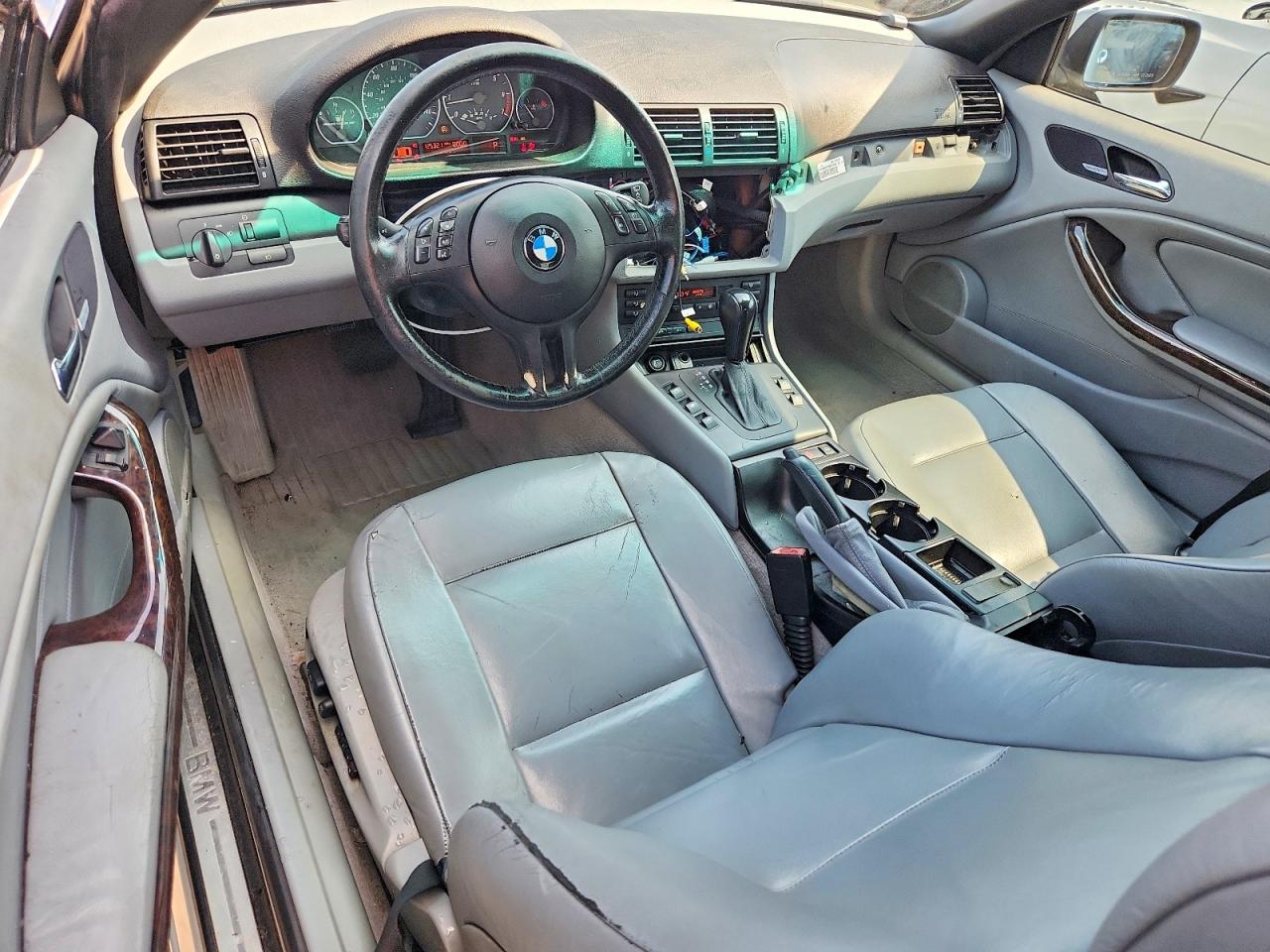 2001 Bmw 330 Ci Silver vin: WBABS53471JU88192