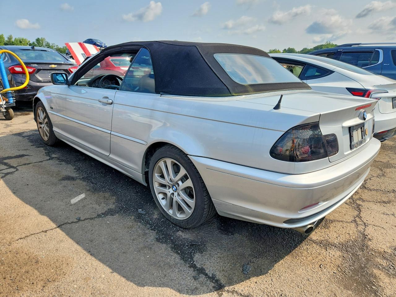 2001 Bmw 330 Ci Silver vin: WBABS53471JU88192