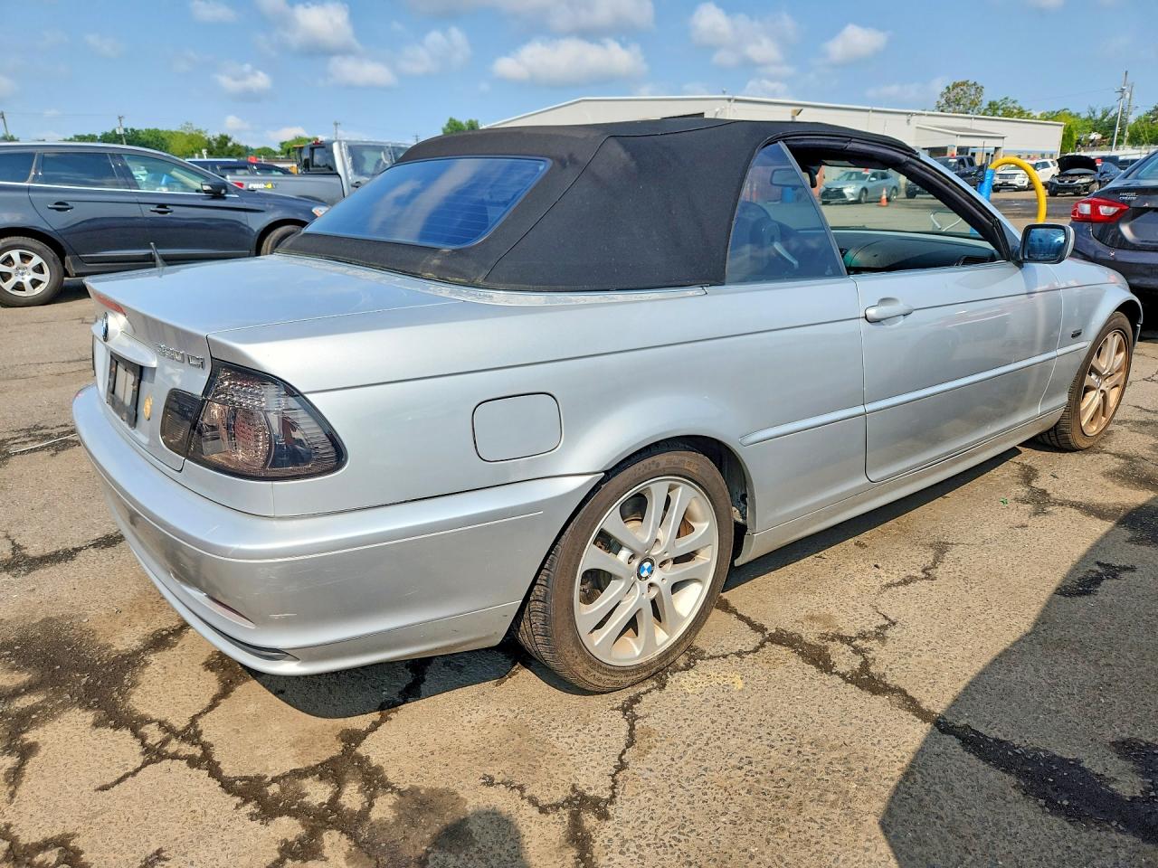 2001 Bmw 330 Ci Silver vin: WBABS53471JU88192