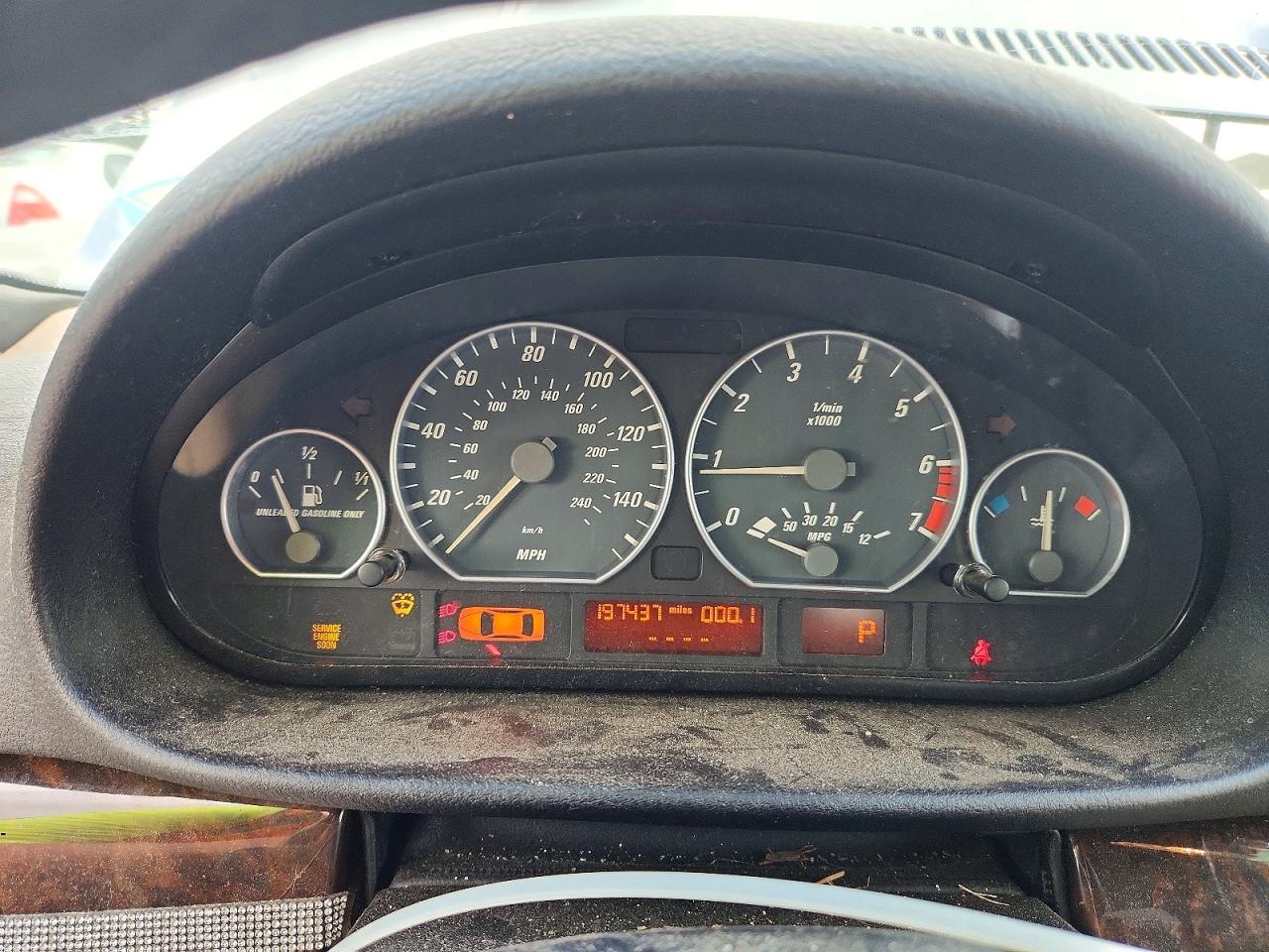 2002 Bmw 330 Ci Синий vin: WBABS53472JU91448