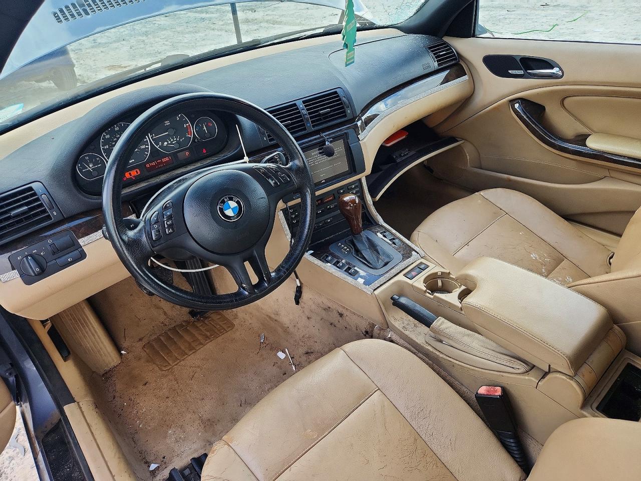 2002 Bmw 330 Ci Синий vin: WBABS53472JU91448