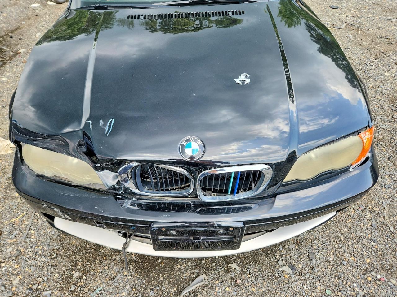 2002 Bmw 330 Ci Black vin: WBABS53482JU89966