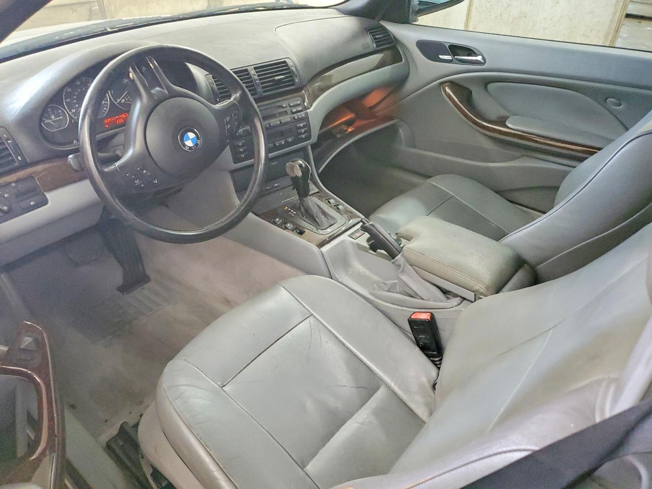 2002 Bmw 330 Ci Gray vin: WBABS53482JU93242