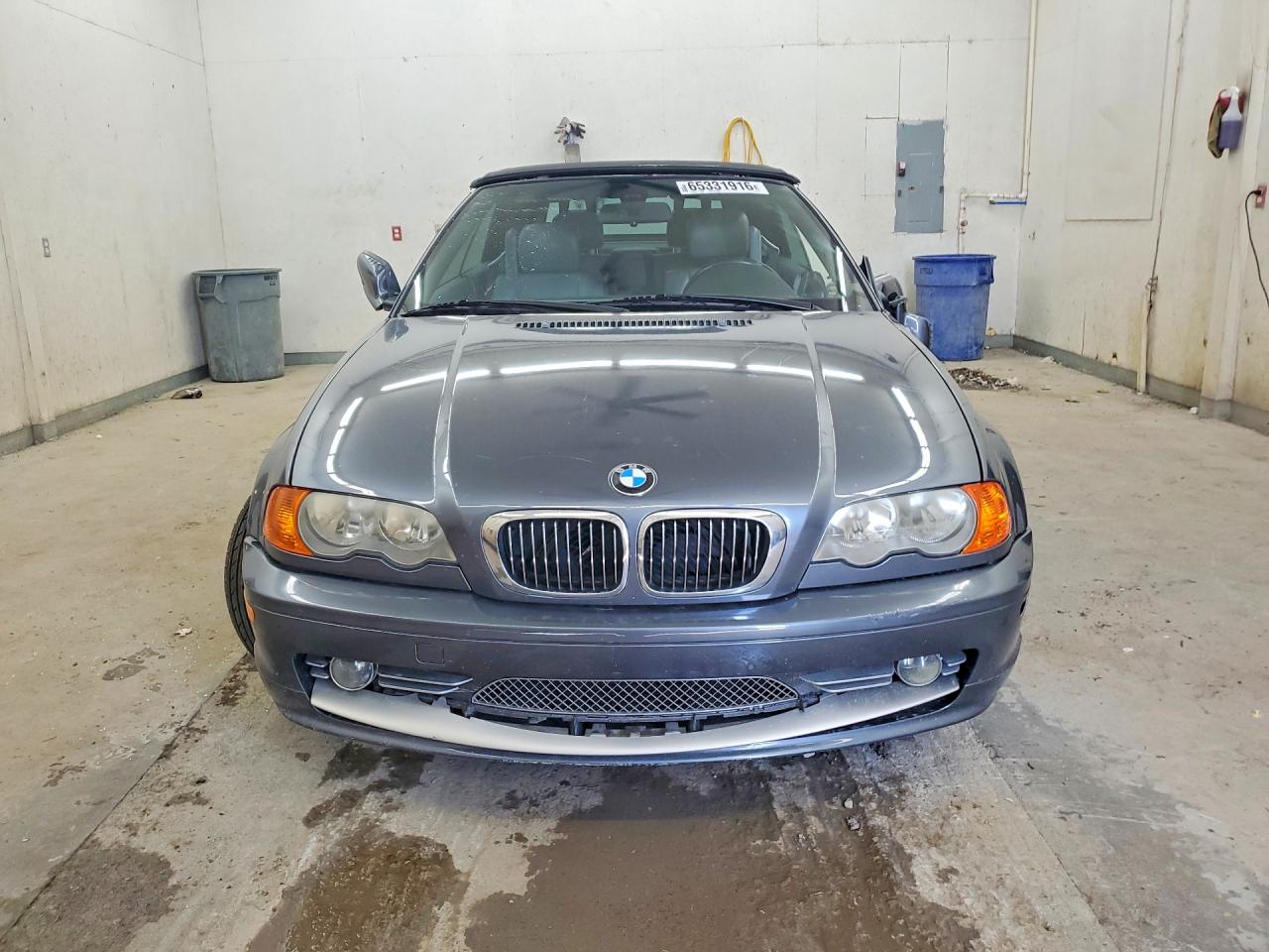 2002 Bmw 330 Ci Gray vin: WBABS53482JU93242