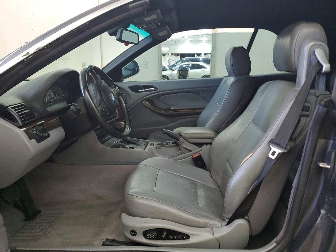 2002 Bmw 330 Ci Gray vin: WBABS53482JU93242
