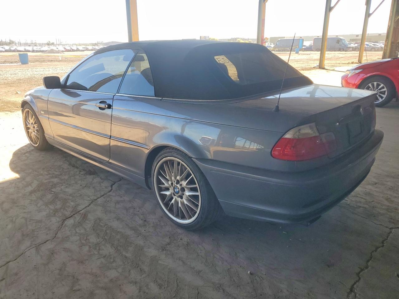 2002 Bmw 330 Ci Gray vin: WBABS53482JU93662
