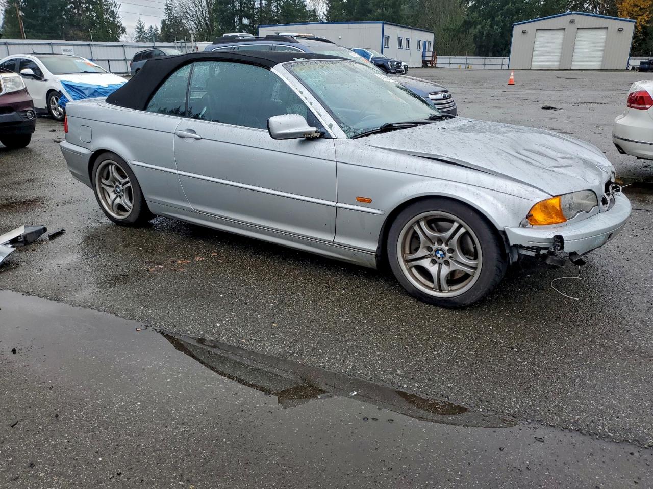 2001 Bmw 330 Ci Серебряный vin: WBABS534X1JU81222