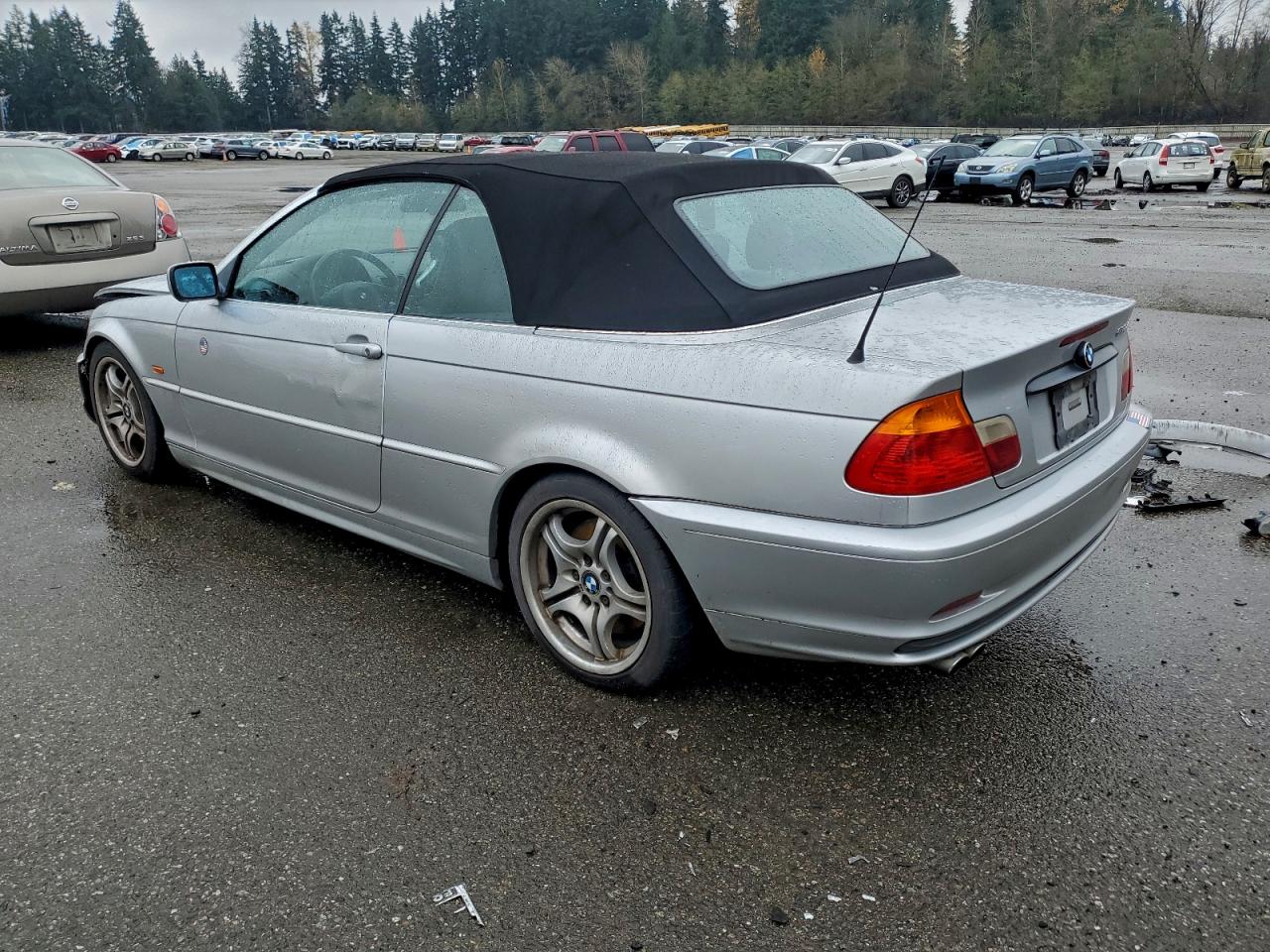 2001 Bmw 330 Ci Серебряный vin: WBABS534X1JU81222