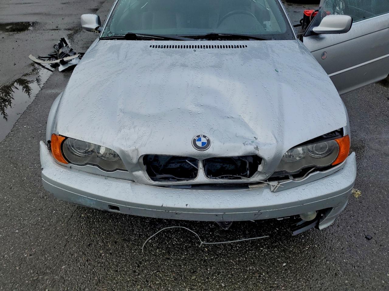 2001 Bmw 330 Ci Серебряный vin: WBABS534X1JU81222