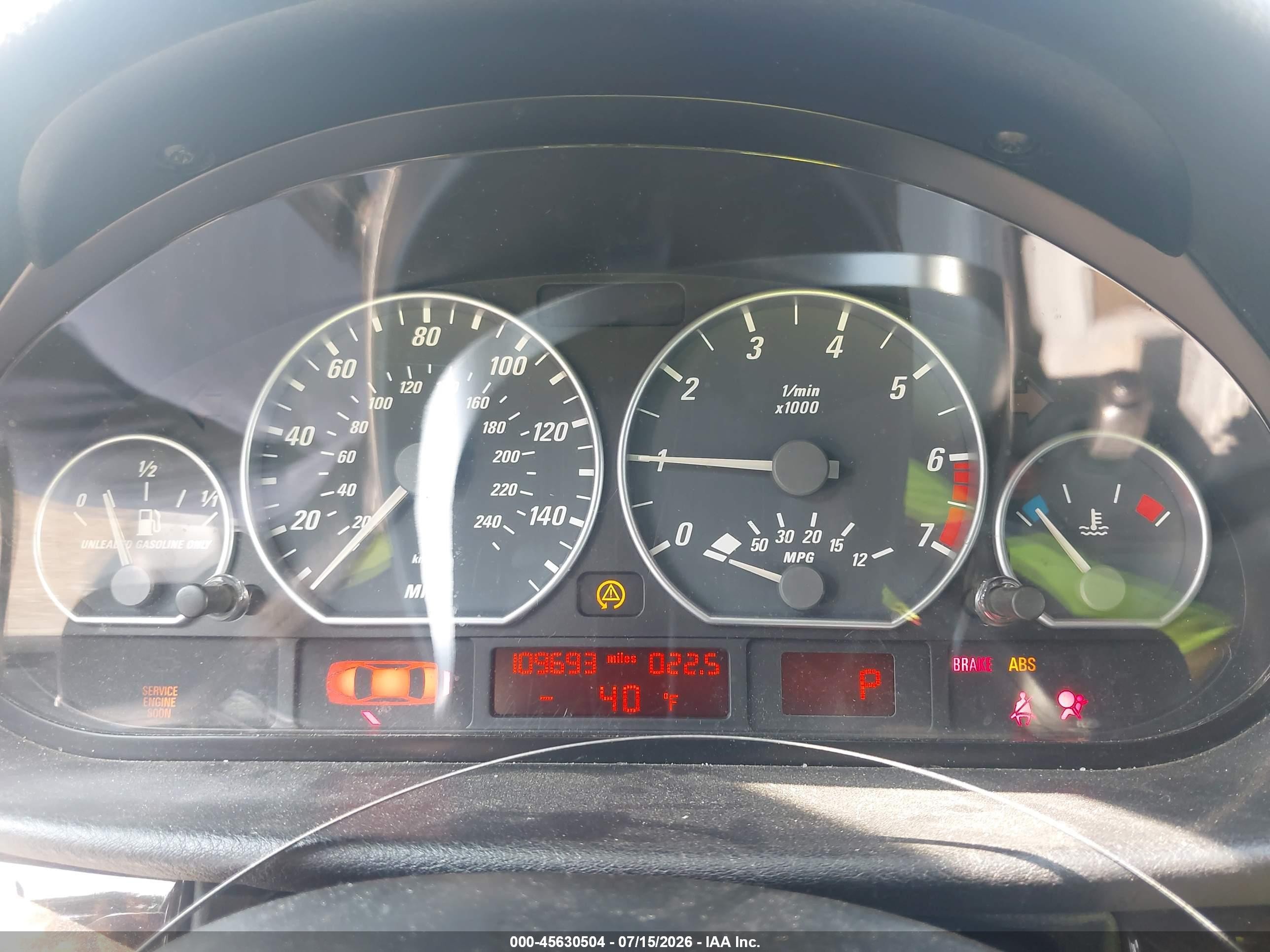 2002 Bmw 3 Series 330ci Silver vin: WBABS534X2JU91833