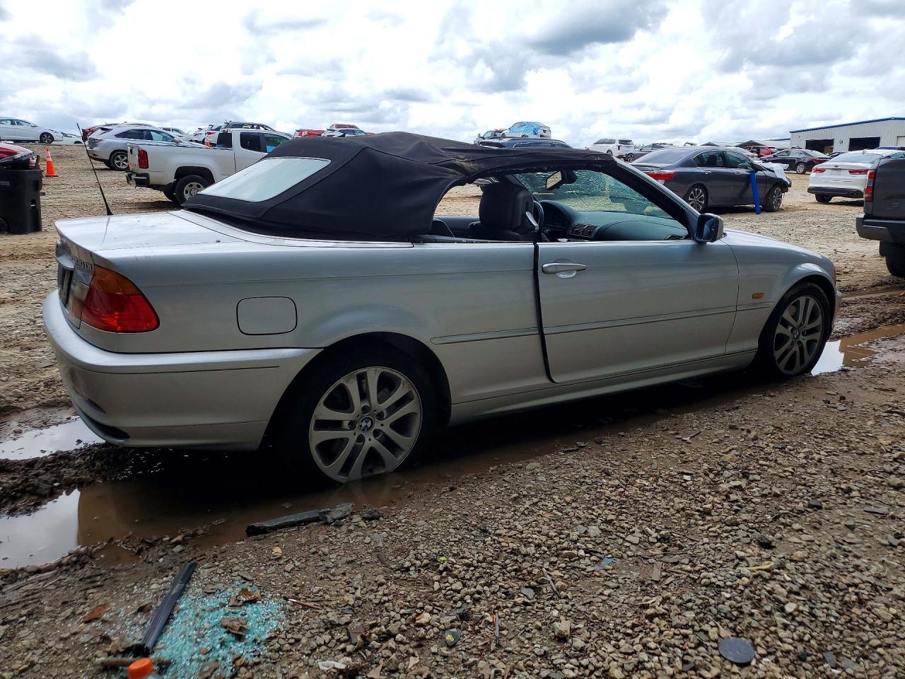2003 Bmw 330 Ci Silver vin: WBABS534X3JU98377
