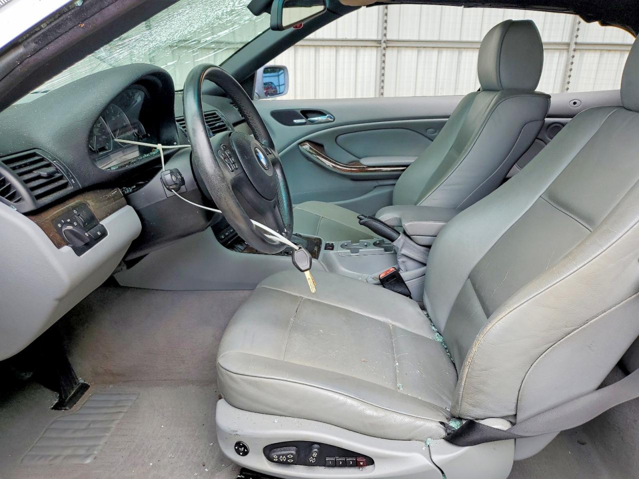 2003 Bmw 330 Ci Silver vin: WBABS534X3JU98377