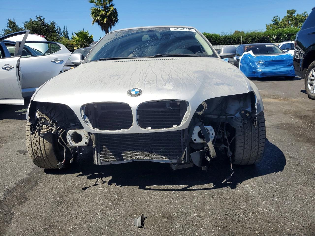 2004 Bmw 325 Ci Sulev Silver vin: WBABV13444JT21468