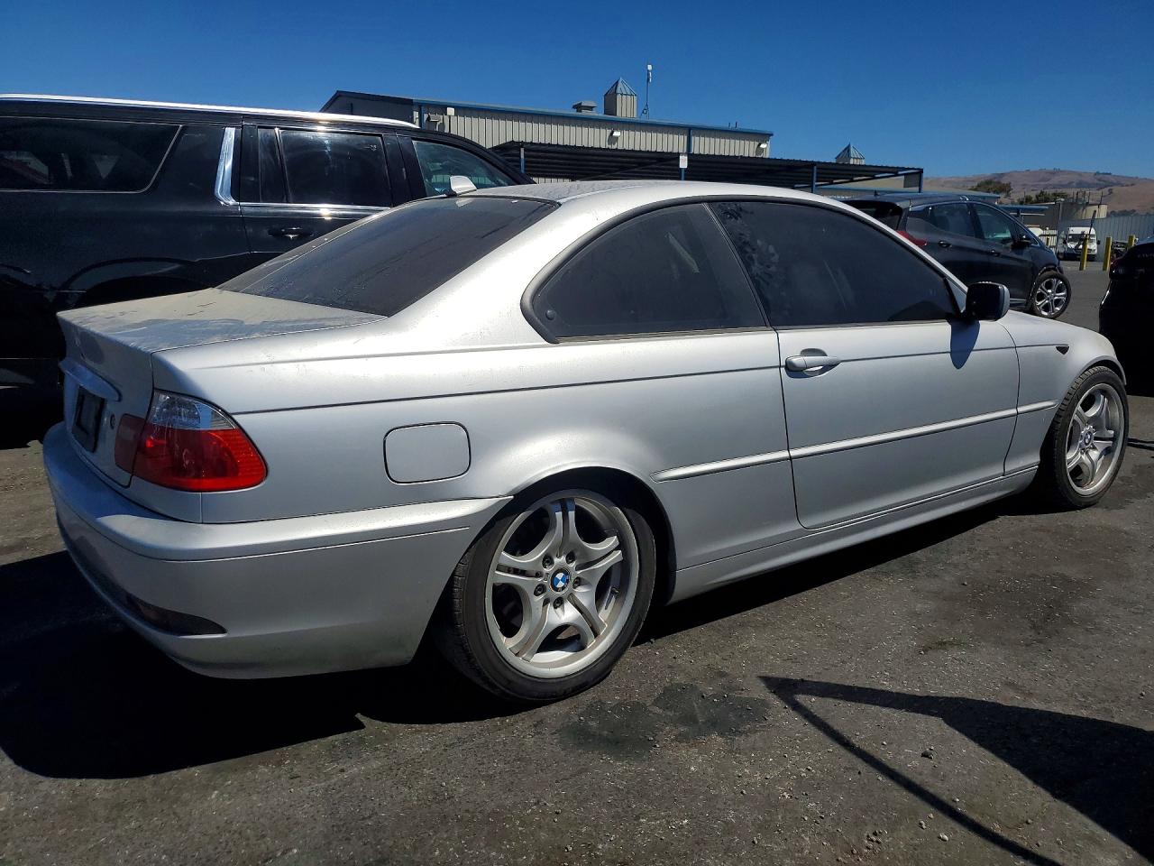 2004 Bmw 325 Ci Sulev Silver vin: WBABV13444JT21468