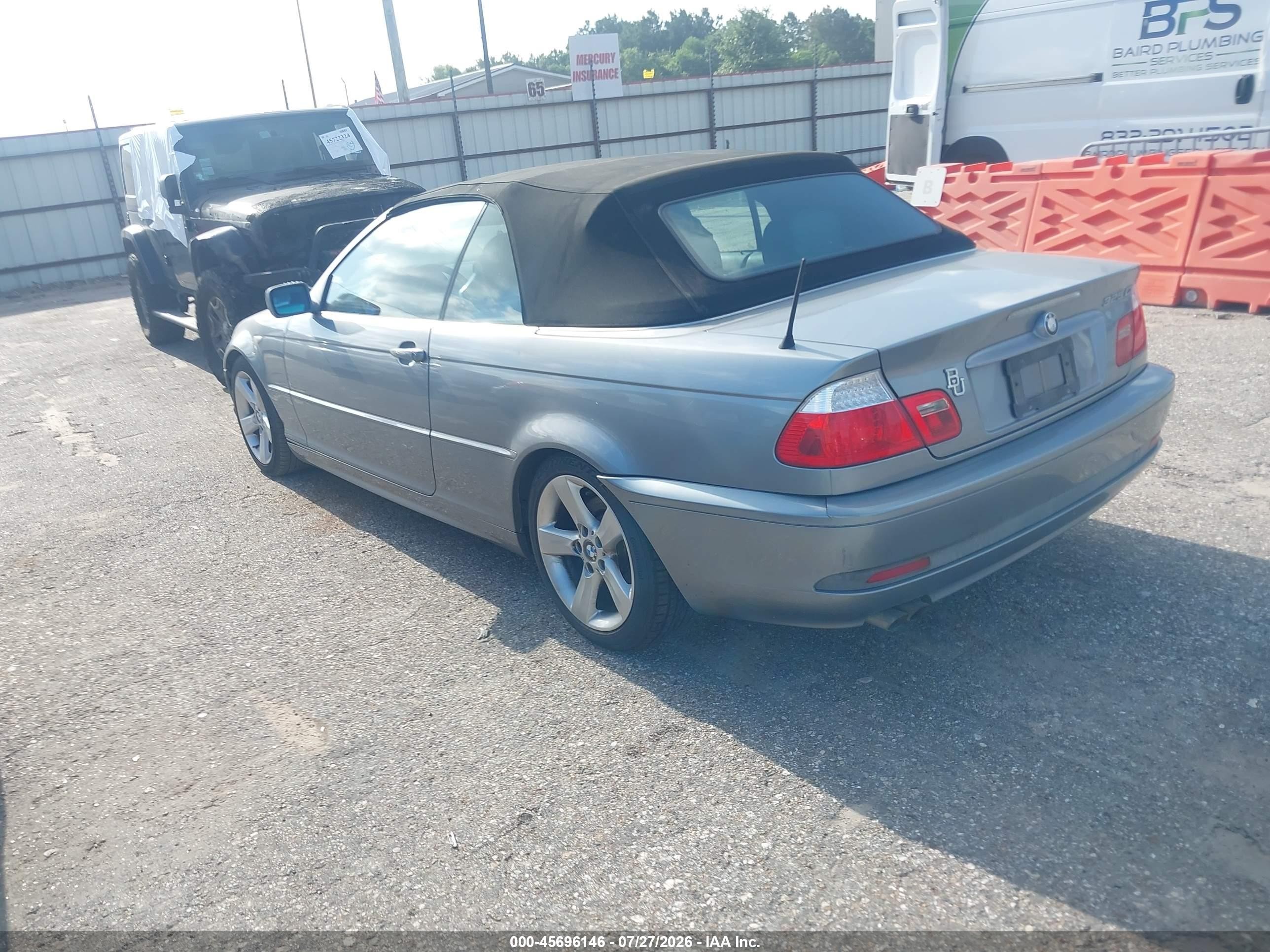 2006 Bmw 325ci   Серебряный vin: WBABW33406PX84135