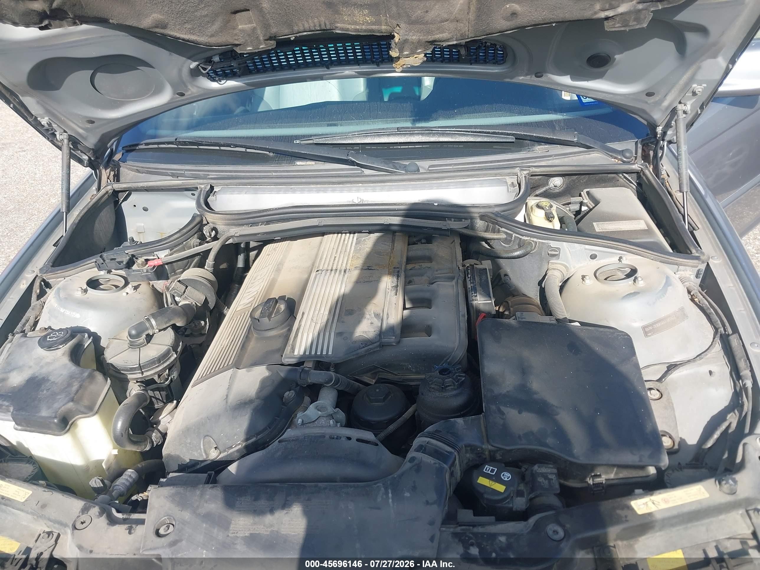2006 Bmw 325ci   Серебряный vin: WBABW33406PX84135