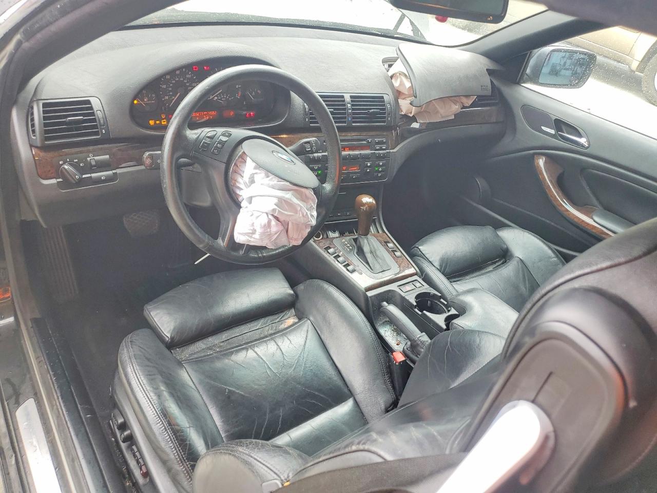 2006 Bmw 325 Ci Black vin: WBABW33406PX85480