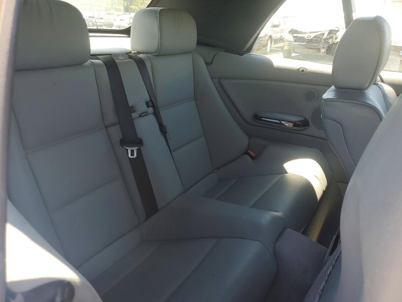 2004 Bmw 325 Ci Silver vin: WBABW33414PL30487