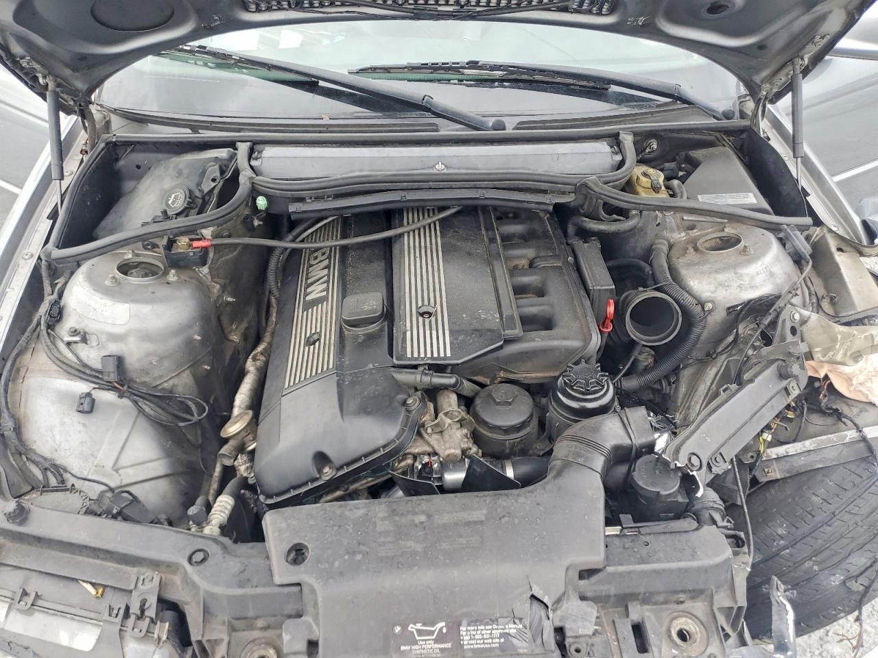 2004 Bmw 325 Ci Gray vin: WBABW33414PL31834