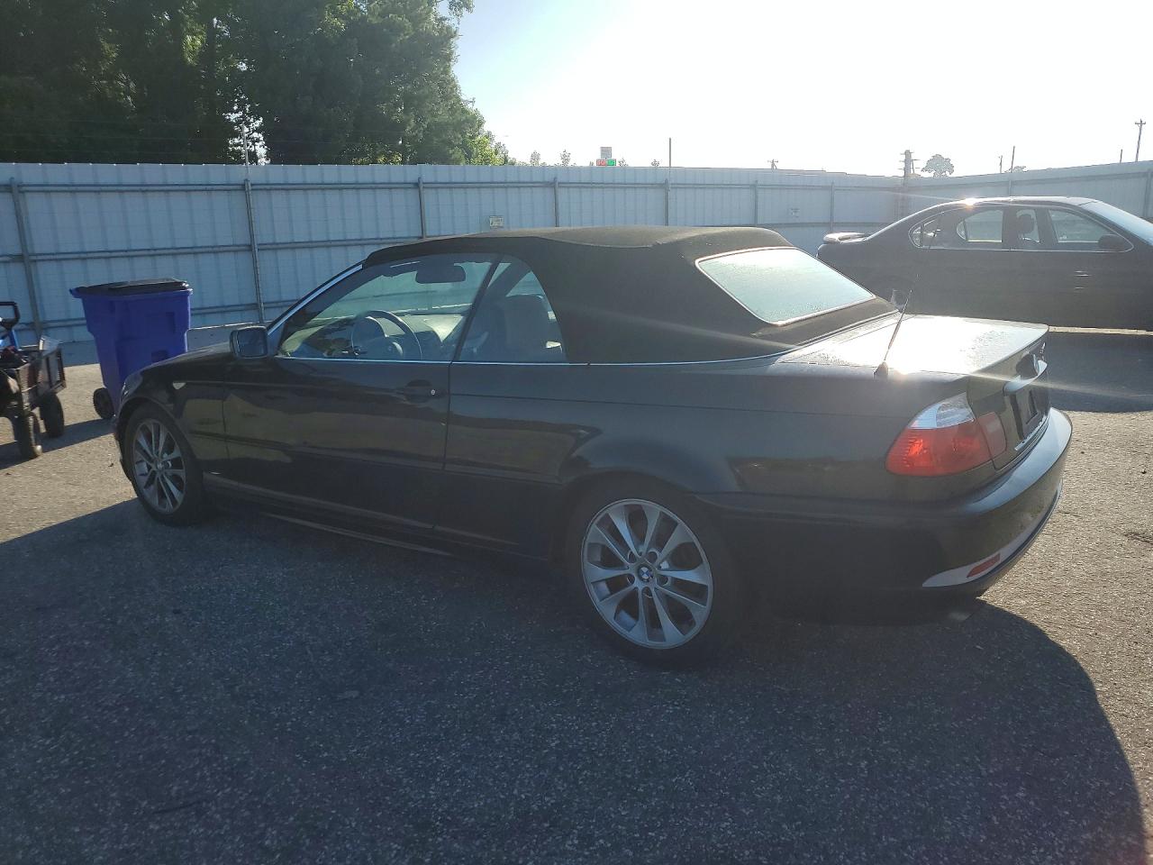 2005 Bmw 325 Ci Black vin: WBABW33435PL36521