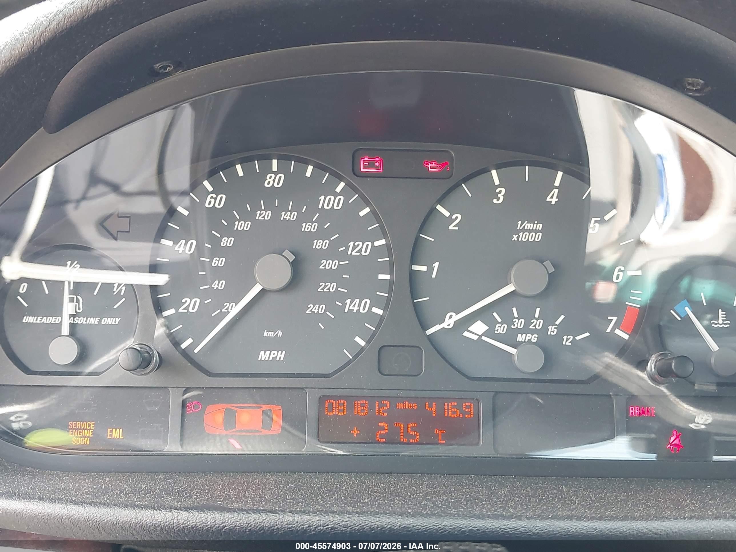 2006 Bmw 325ci White vin: WBABW33436PG99549