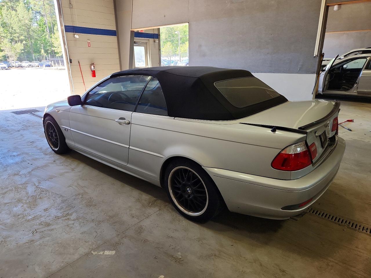 2006 Bmw 325 Ci Silver vin: WBABW33436PX83755