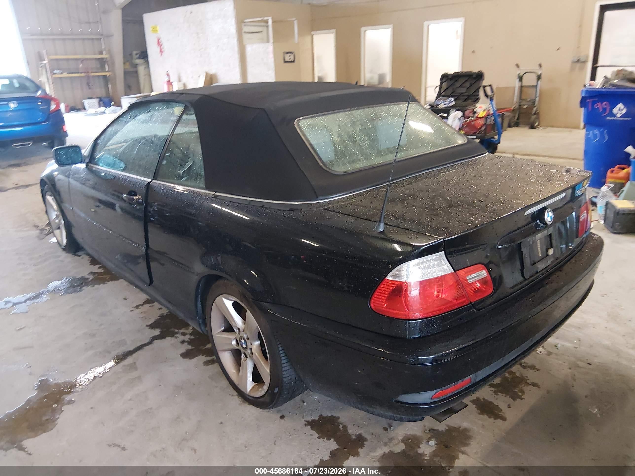 2004 Bmw 325ci   Black vin: WBABW33454PL24336