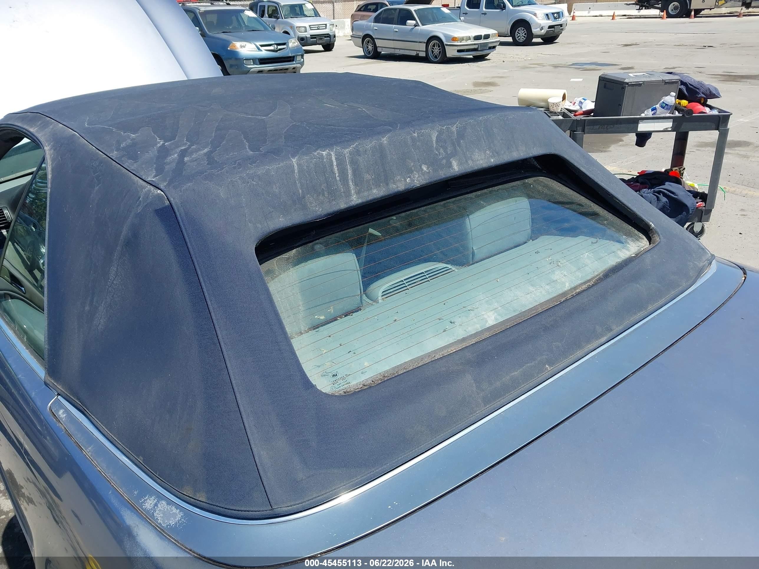 2005 Bmw 325ci   Light Blue vin: WBABW33455PL34477