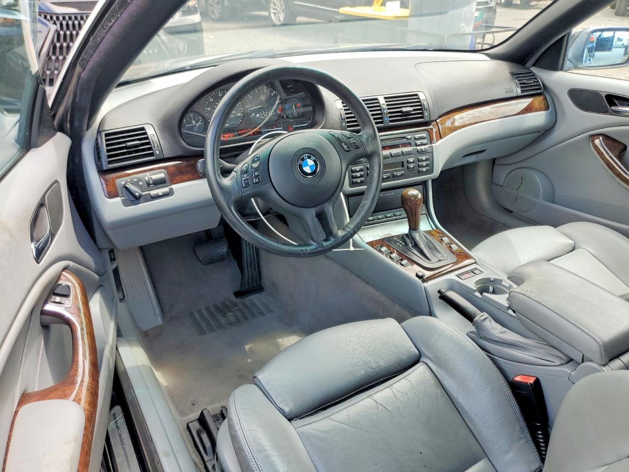 2006 Bmw 325 Ci Синий vin: WBABW33456PX83580