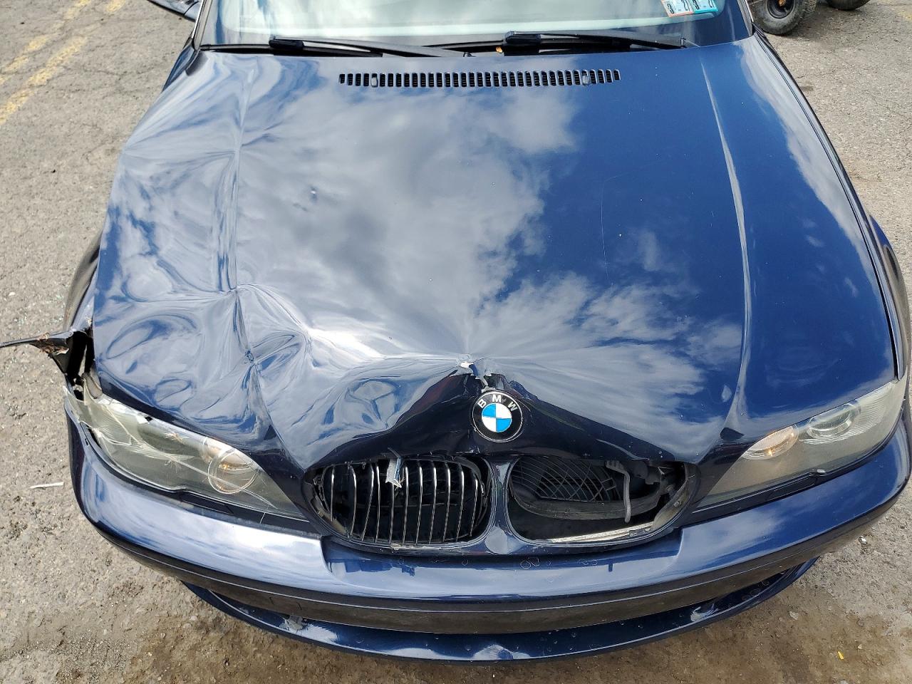 2006 Bmw 325 Ci Синий vin: WBABW33456PX83580