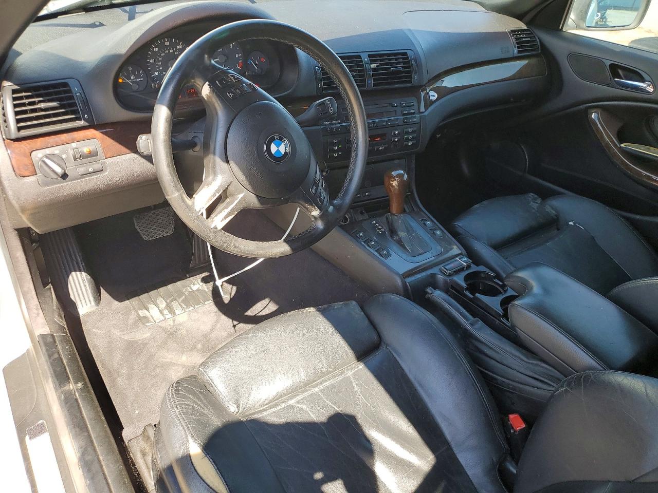 2004 Bmw 325 Ci Silver vin: WBABW33464PL28458