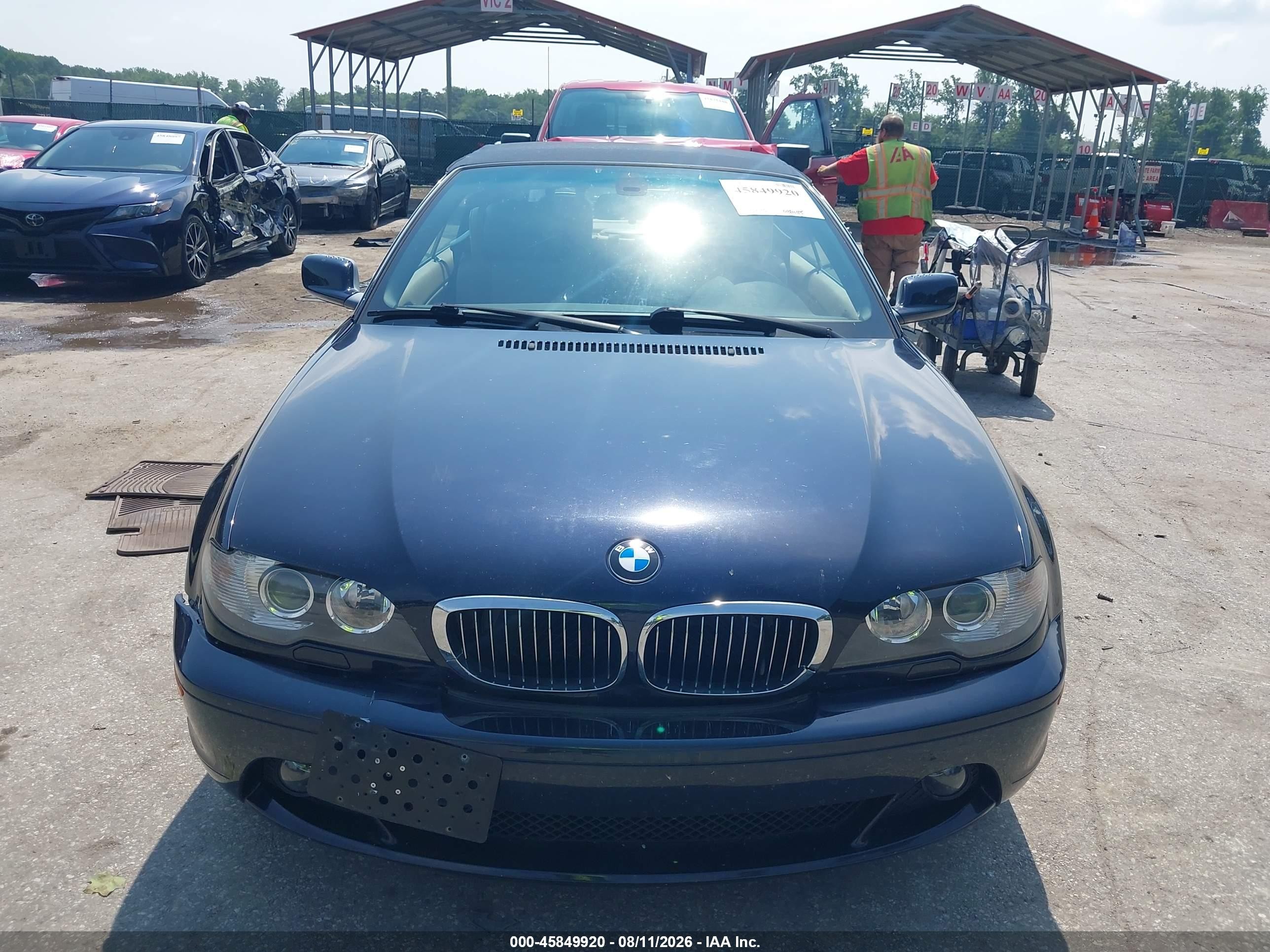 2006 Bmw 325ci   Black vin: WBABW33476PX83600