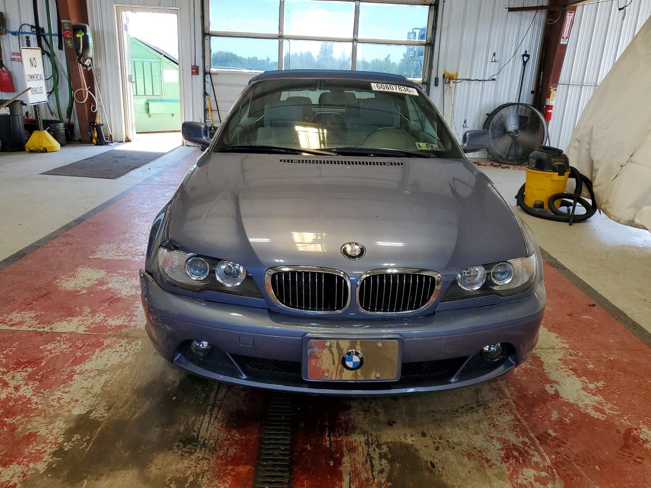 2005 Bmw 325 Ci Blue vin: WBABW33485PL38085
