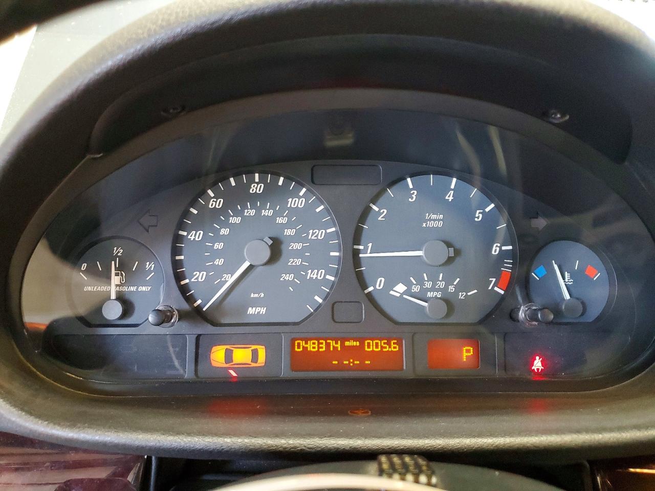 2005 Bmw 325 Ci Blue vin: WBABW33485PL38085