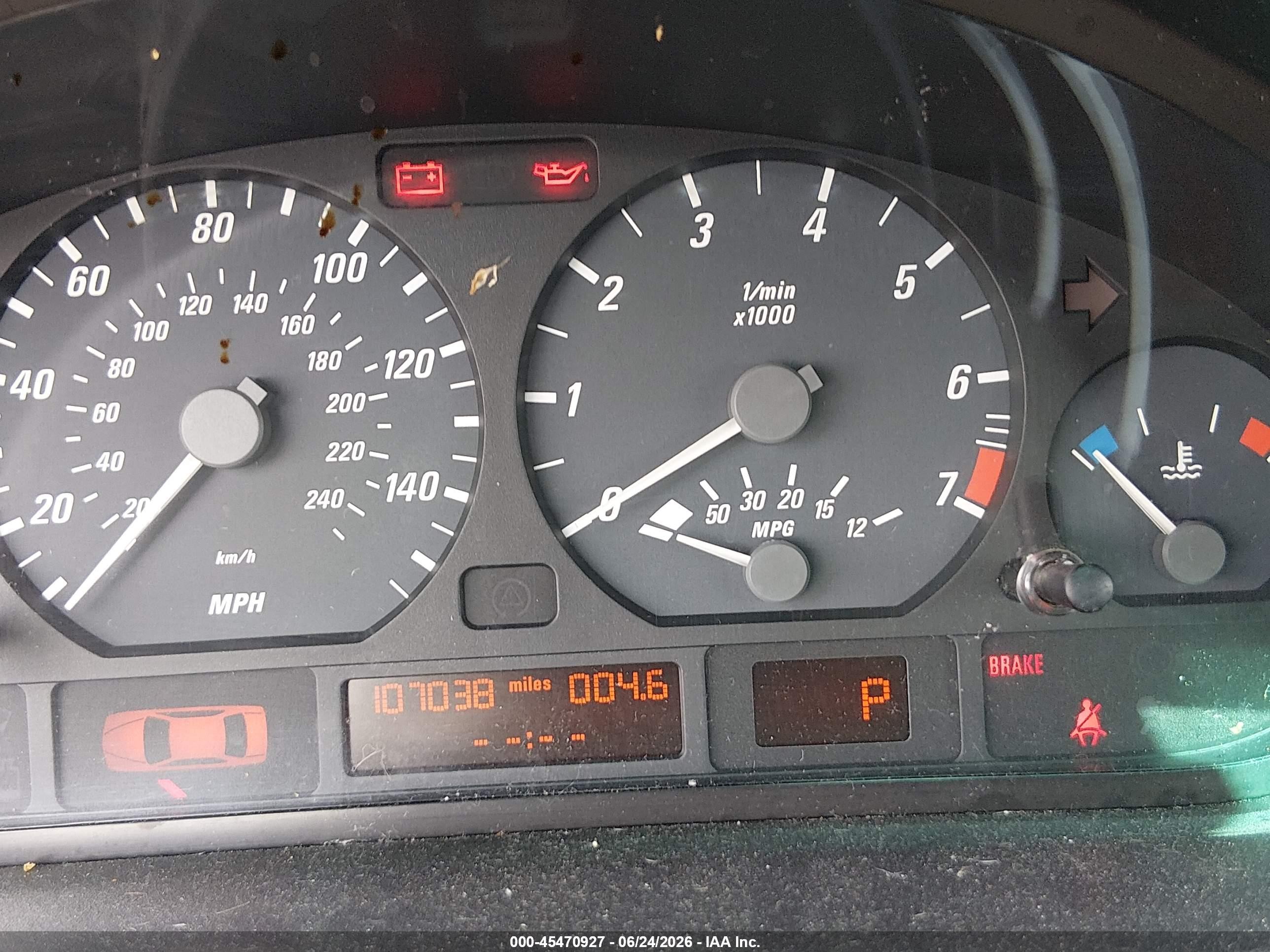 2006 Bmw 325ci   Dark Blue vin: WBABW33486PX87588
