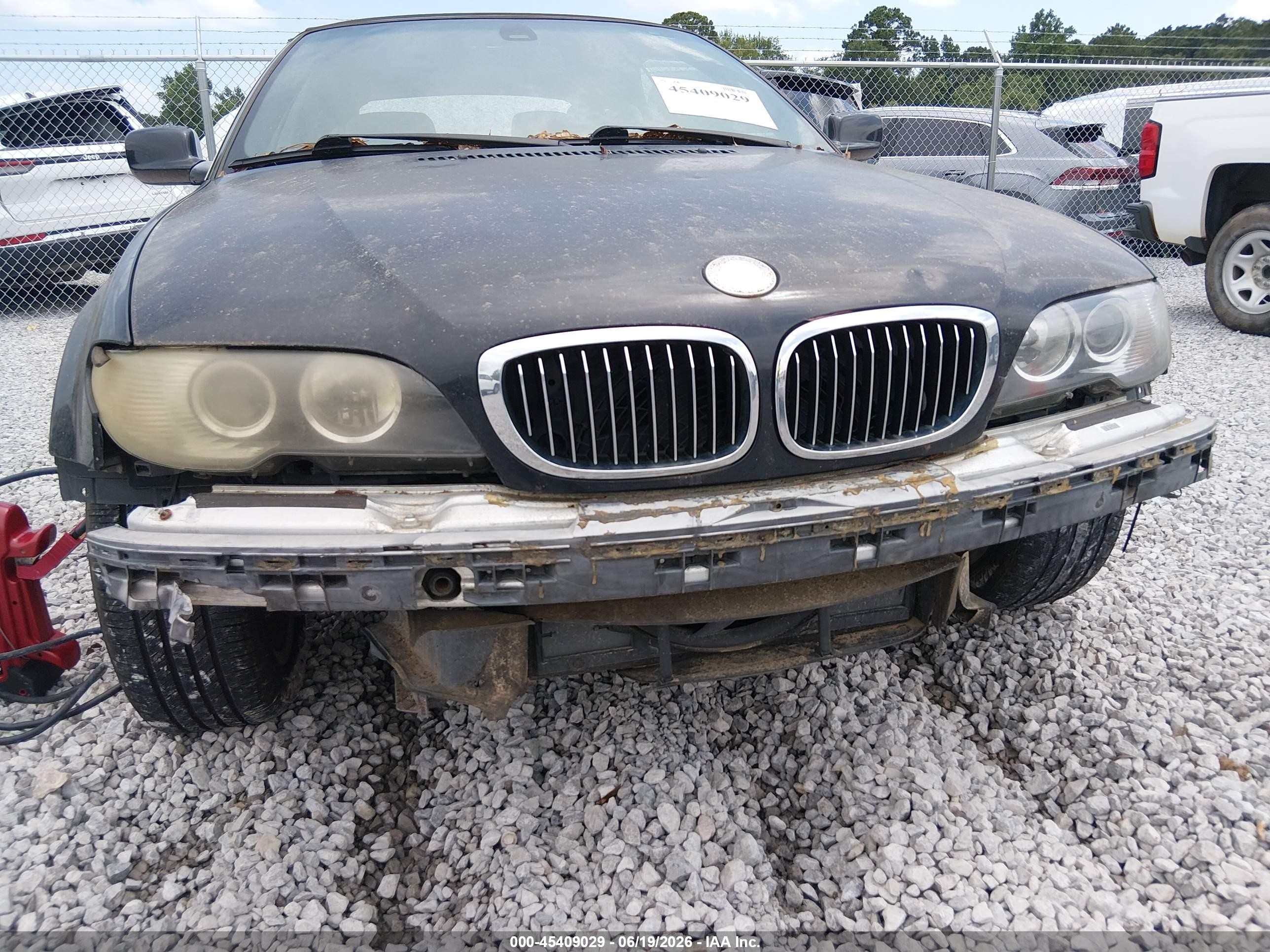 2005 Bmw 325ci   Black vin: WBABW334X5PL34202