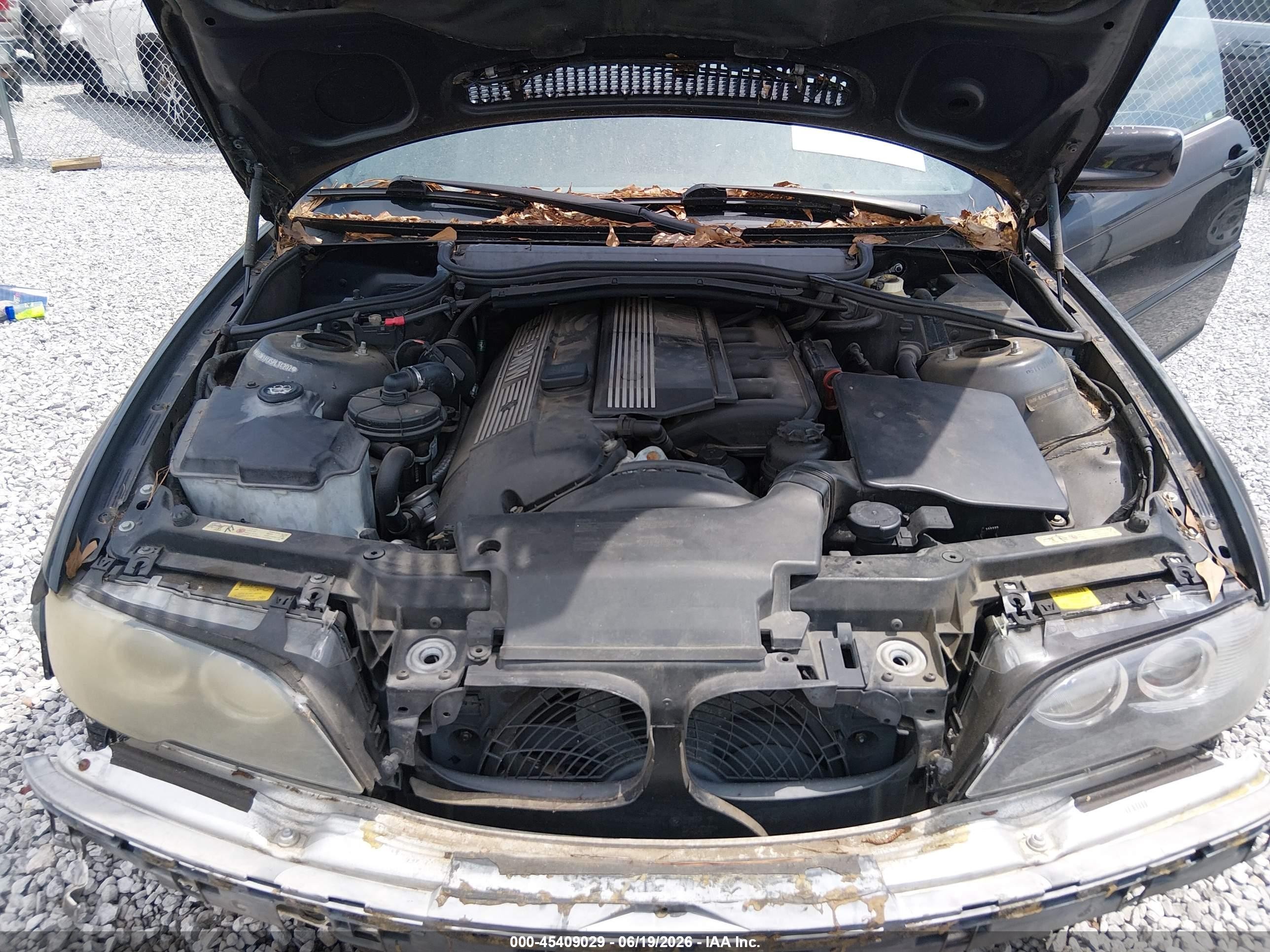 2005 Bmw 325ci   Black vin: WBABW334X5PL34202