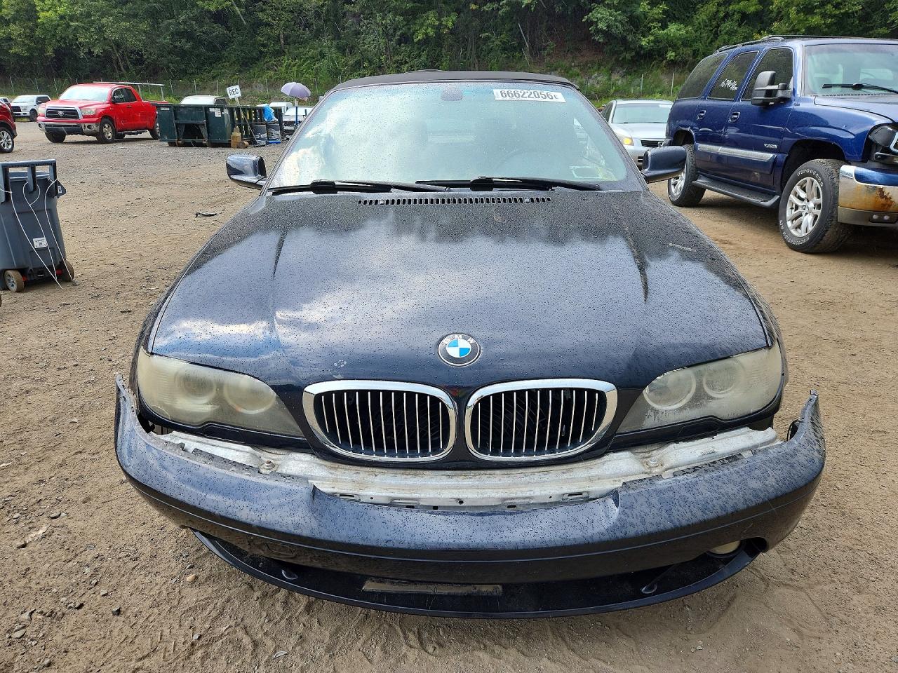 2005 Bmw 330 Ci Black vin: WBABW53415PL52972
