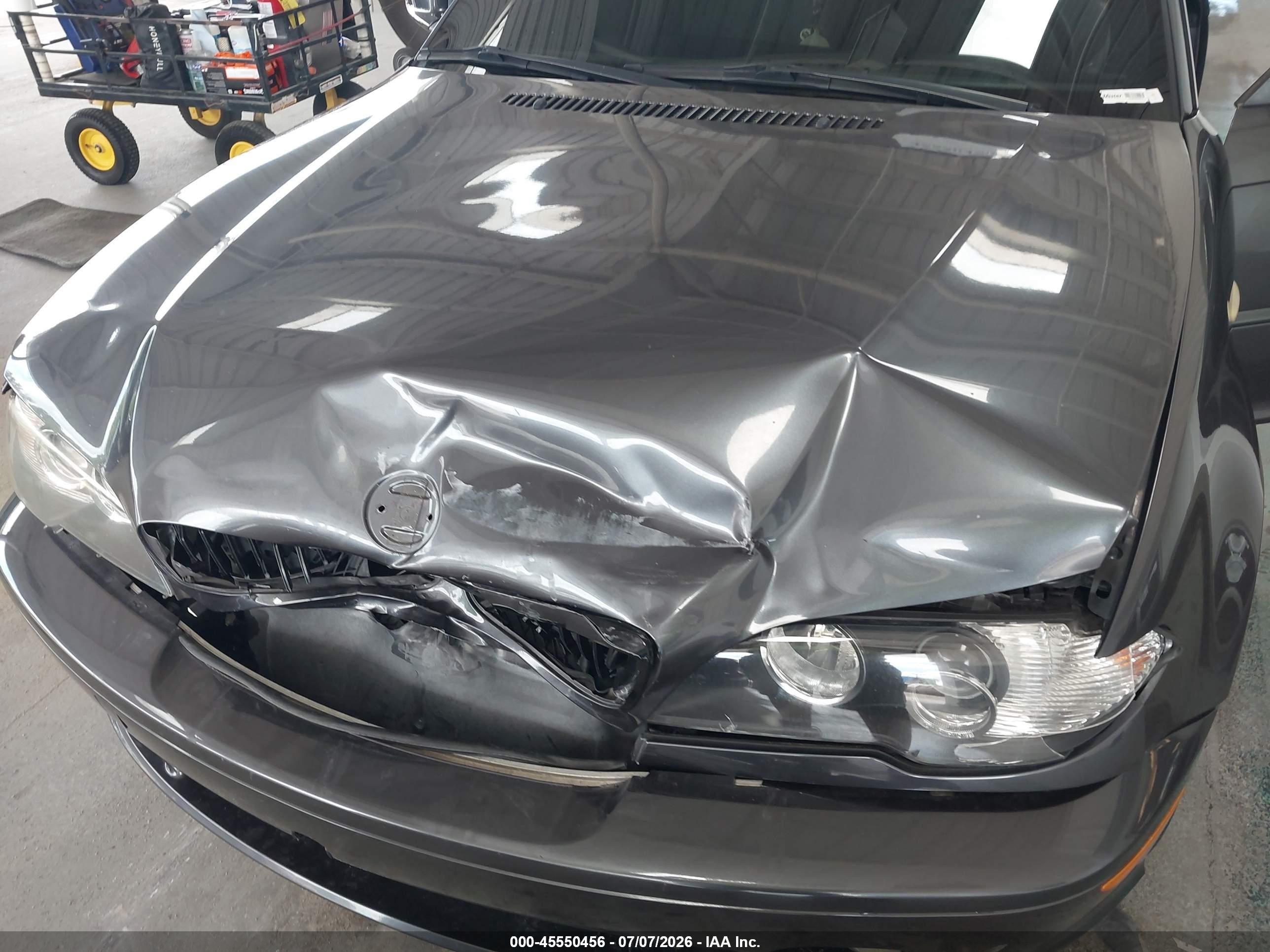 2006 Bmw 330ci   Gray vin: WBABW53416PZ40601