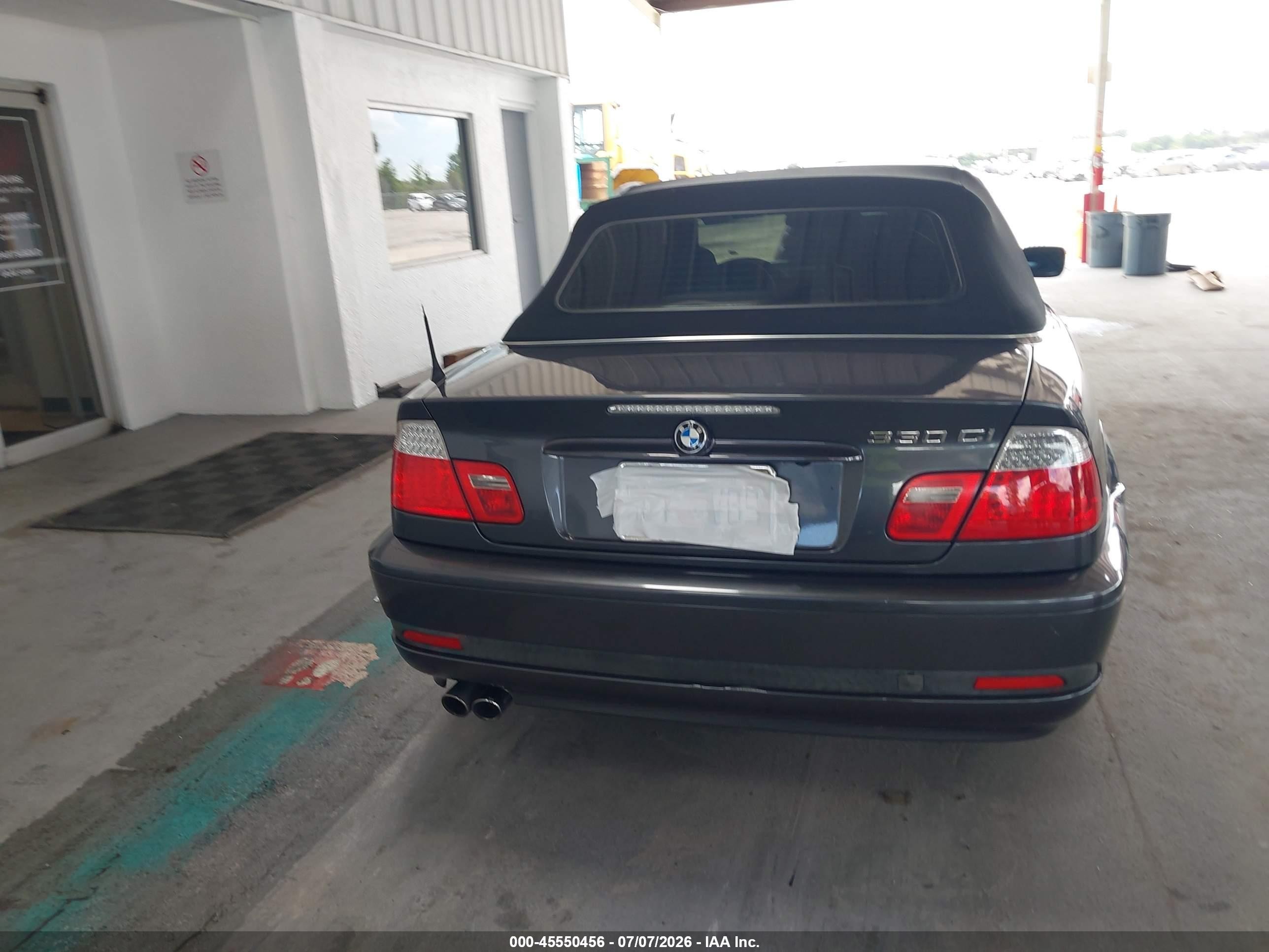 2006 Bmw 330ci   Gray vin: WBABW53416PZ40601