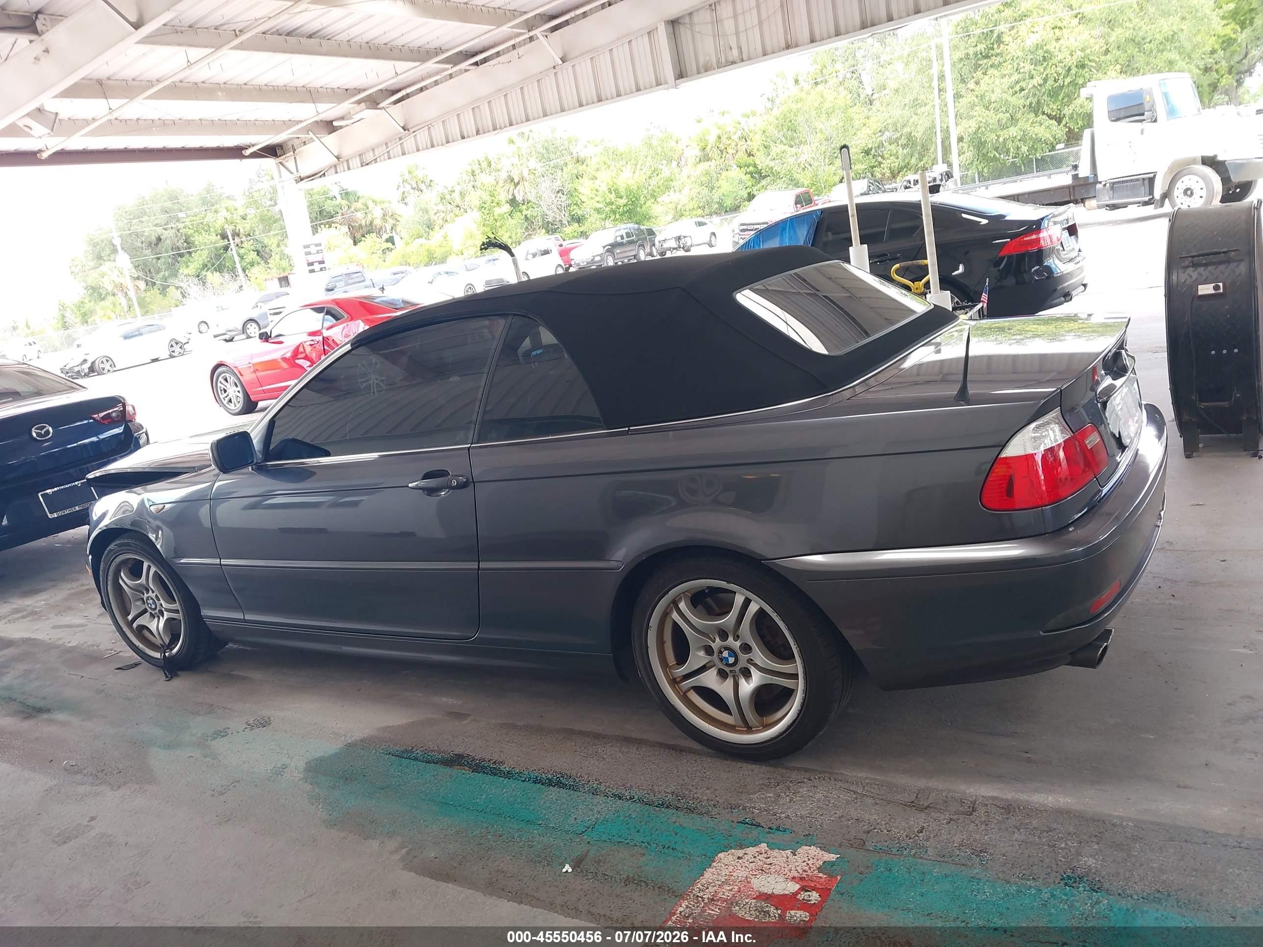 2006 Bmw 330ci   Gray vin: WBABW53416PZ40601